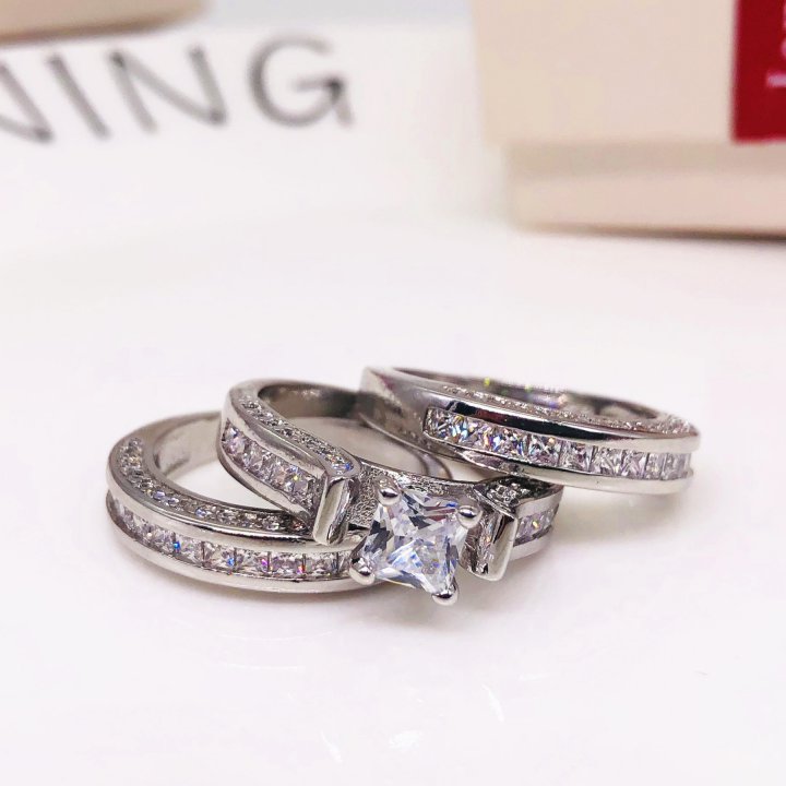 European style wedding ring luxurious jewelry