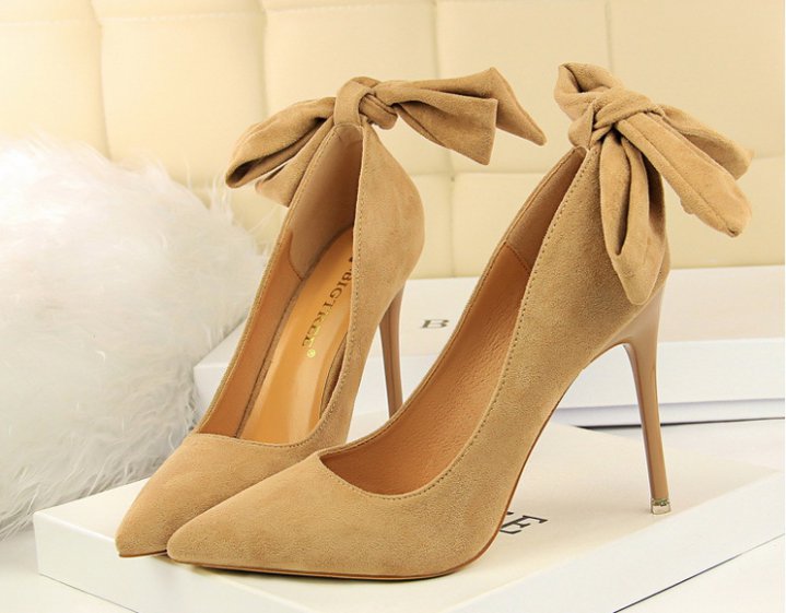 Broadcloth shoes high-heeled high-heeled shoes