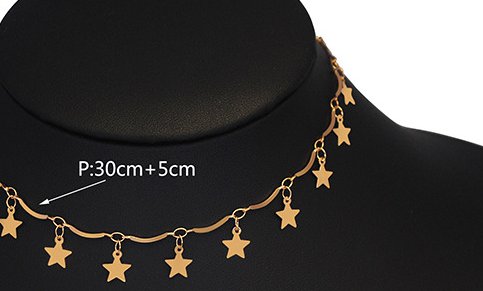 Fashion simple necklace chain accessories for women