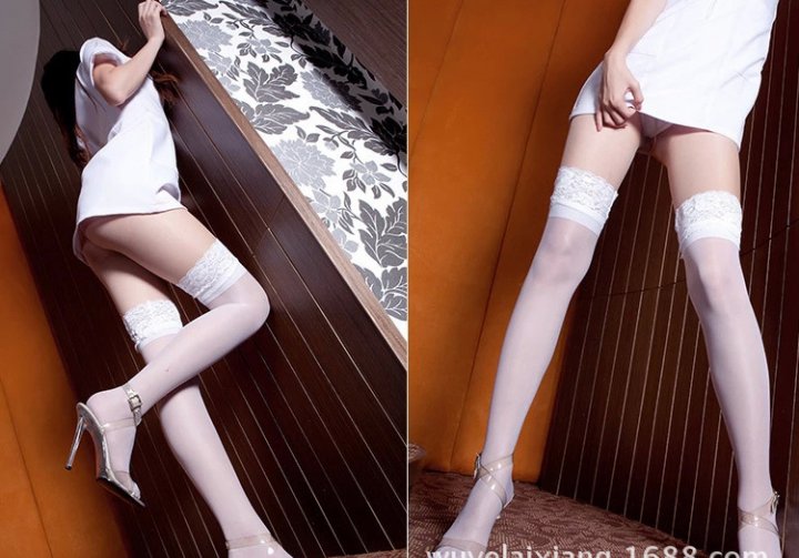 Enticement sexy long tube transparent sexy stockings