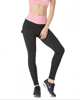 Fitness wicking yoga pants spring outdoor sports long pants