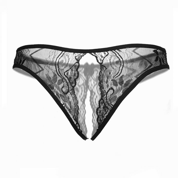 Sexy briefs embroidery T-back for women