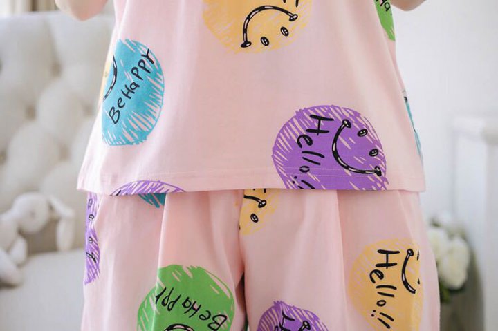 Lovely Korean style summer pajamas a set for women