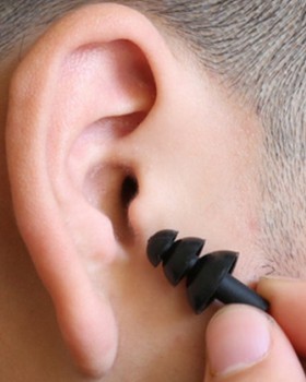 Swim silicone nose clip soft adult earplug