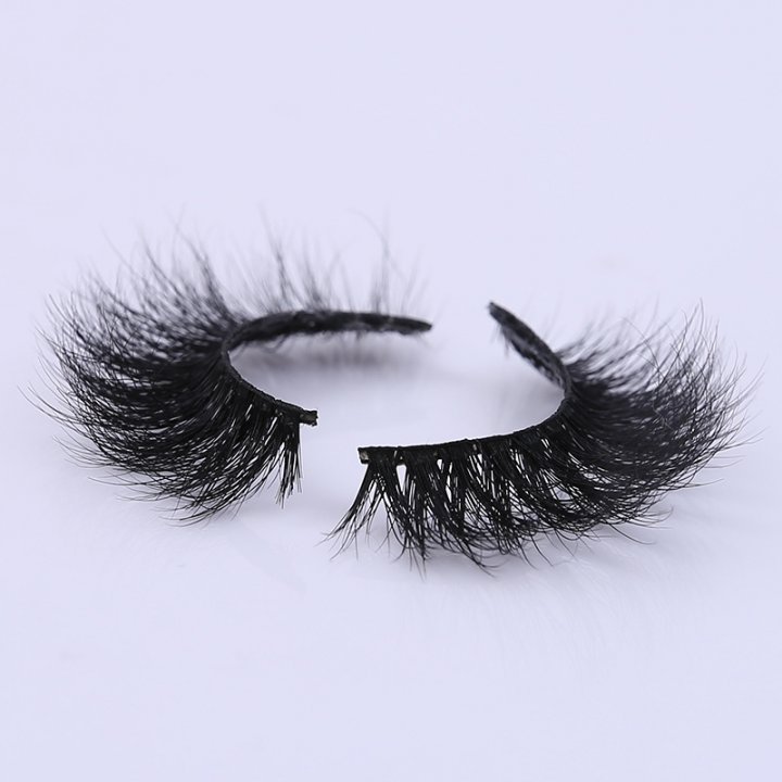 Thick European style fake mink hair stereoscopic cross eyelash