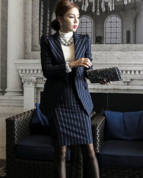 Autumn fashion business suit profession coat 2pcs set