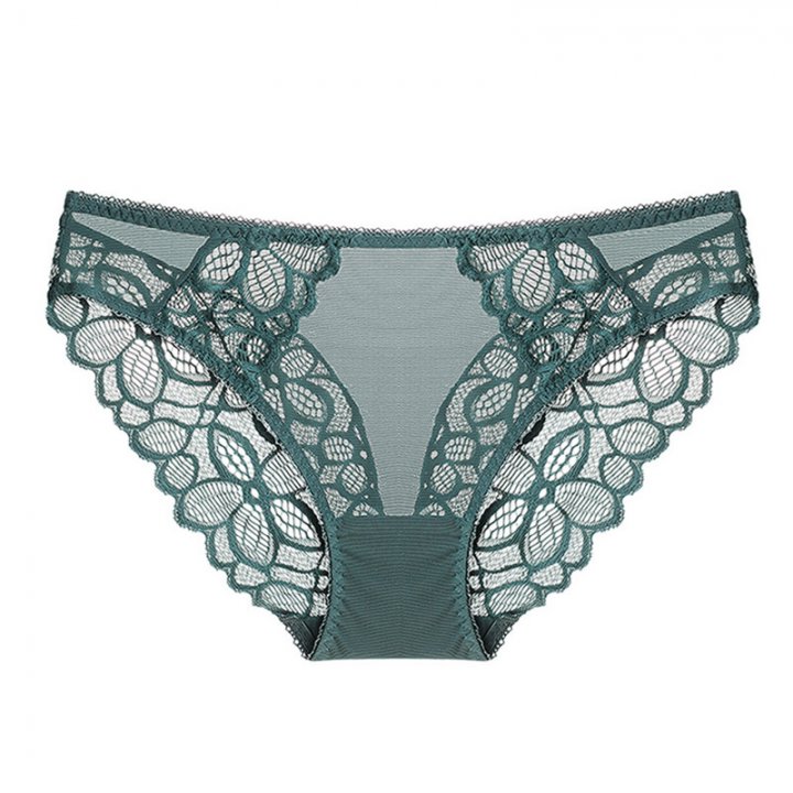 Lace breathable hollow sexy cozy briefs