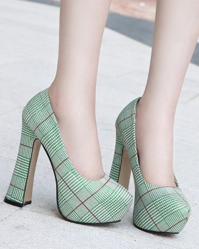 Temperament high-heeled shoes platform for women