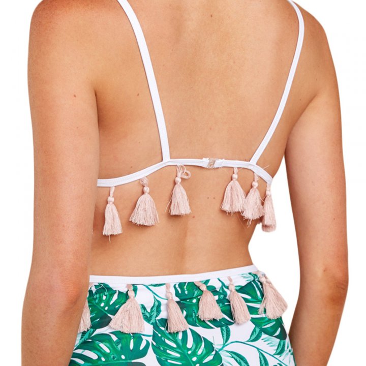 High waist bikini swimwear Cover belly separates swimsuit
