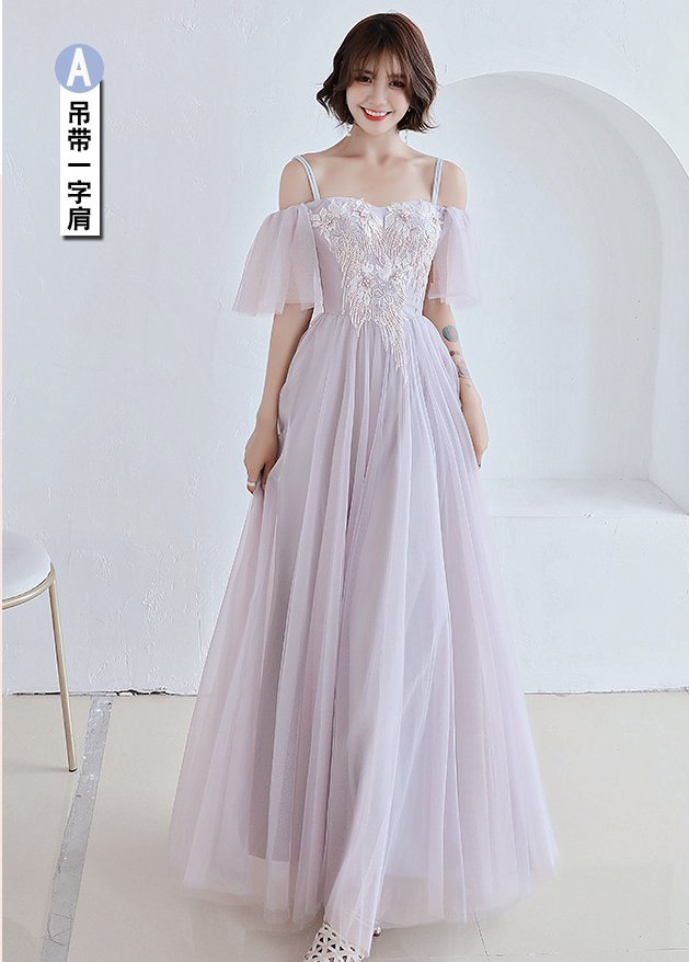 Spring Chinese style Korean style bridesmaid dress