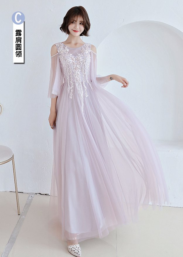 Spring Chinese style Korean style bridesmaid dress