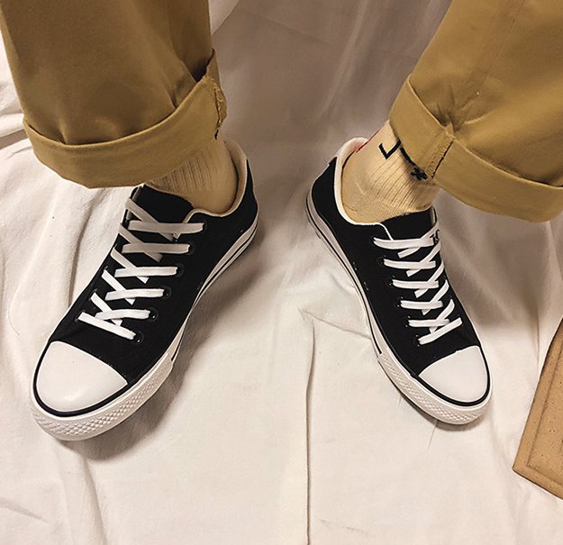 Korean style student shoes spring board shoes for men