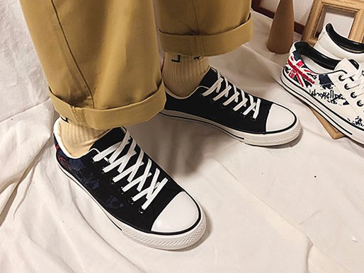 Korean style student shoes spring board shoes for men