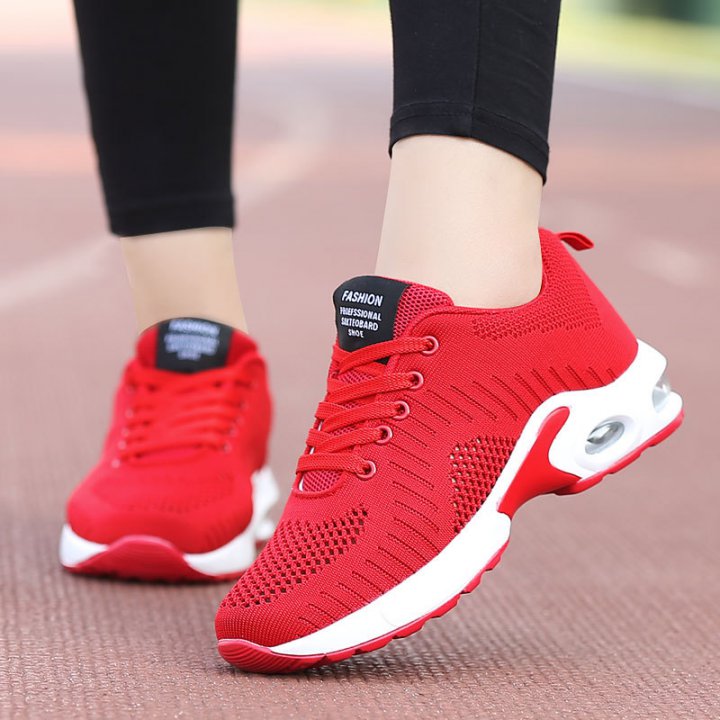 Student ghost run sports Korean style mesh shoes for women