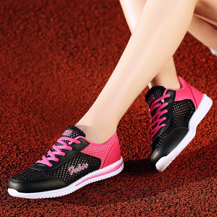 Breathable summer Sports shoes low flat shoes for women