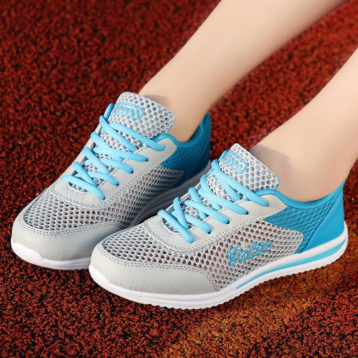 Breathable summer Sports shoes low flat shoes for women