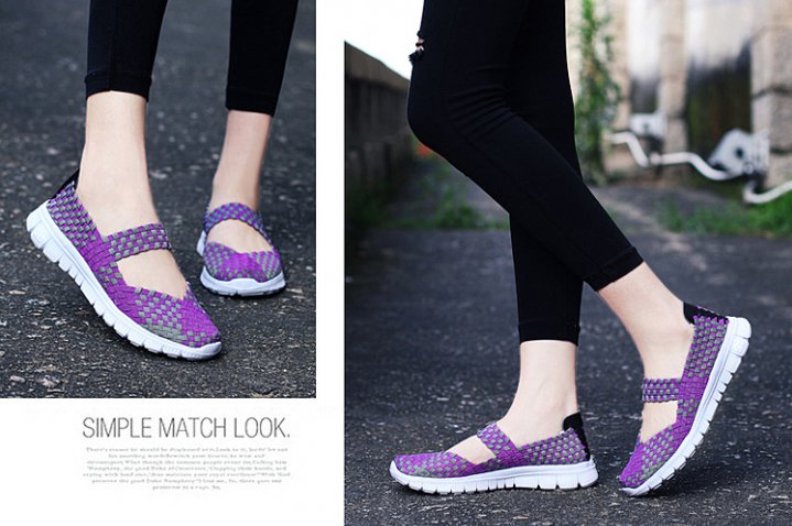Low Casual weave four seasons shoes