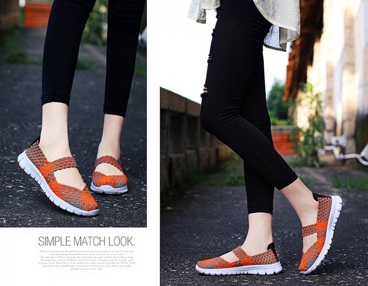 Low Casual weave four seasons shoes