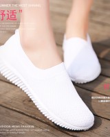 Spring middle-aged lazy shoes Casual flat shoes for women