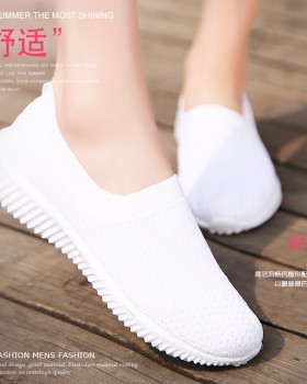Spring middle-aged lazy shoes Casual flat shoes for women