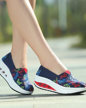 Sweet platform shoes breathable shake shoes for women