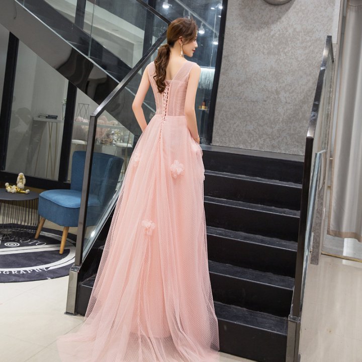 Elegant formal dress preside evening dress for women
