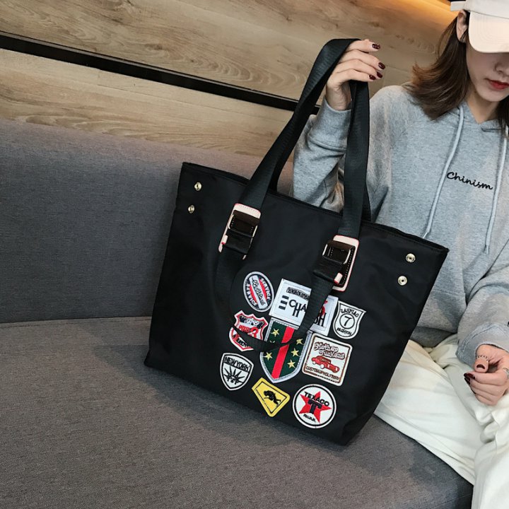 Shoulder Korean style cartoon handbag for women