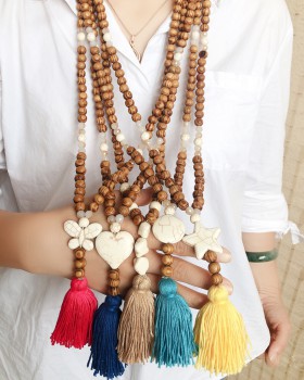 Colors accessories Bohemian style necklace for women