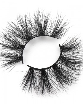 Thick long exaggeration cross mink hair fake eyelash