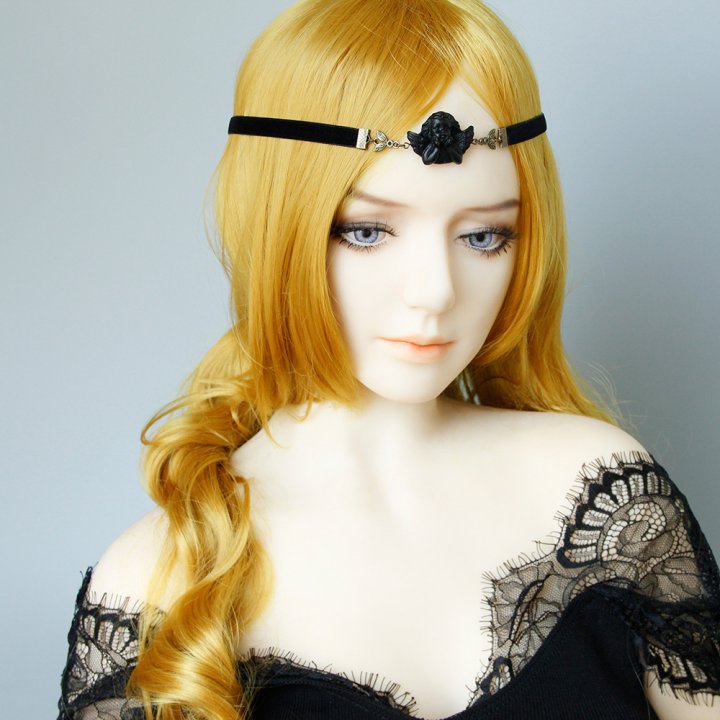 Halloween streamer hair accessories angel headband for women