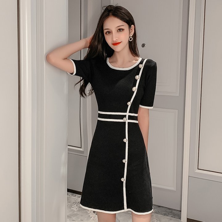 Beautiful knitted fashionable summer sweet lady dress for women