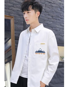 All-match loose shirt fashion work clothing for men