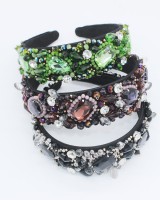 Multicolor fashion hair band prom gem accessories