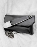 Shoulder personality bag pin collocation removable belt for women