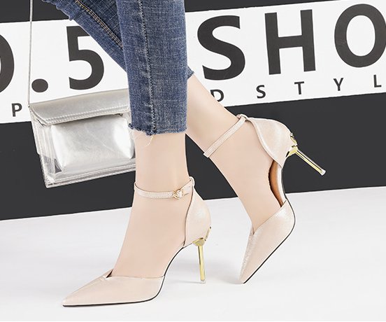 European style high-heeled shoes sexy sandals for women