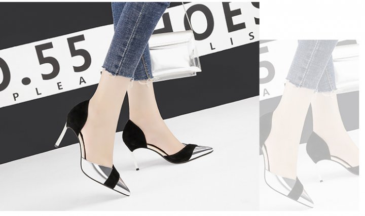 Low maiden shoes slim high-heeled shoes for women