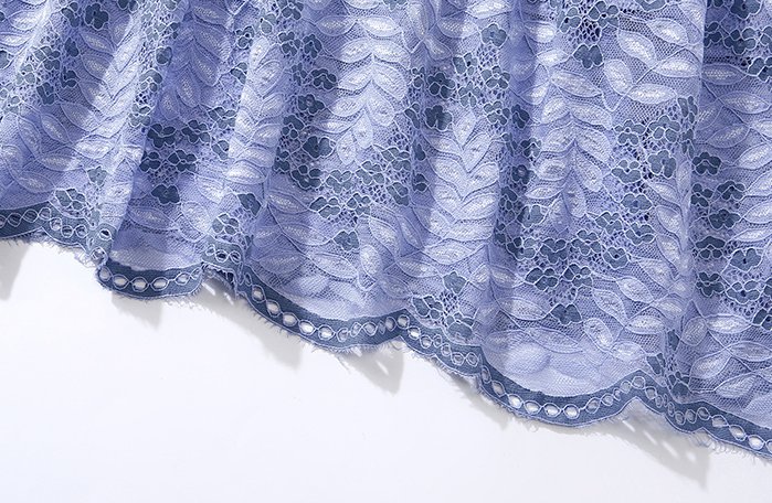 Temperament elegant slim lace European style autumn dress