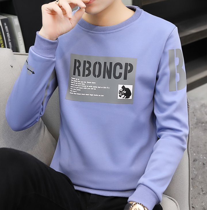 Long sleeve Casual tops thermal bottoming shirt for men
