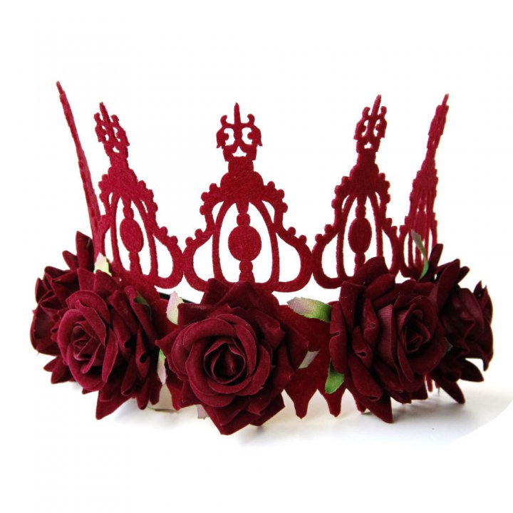 Queen adult christmas perform rose accessories