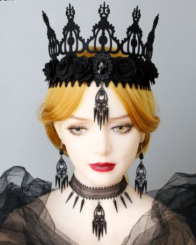 Masquerade imperial crown perform accessories