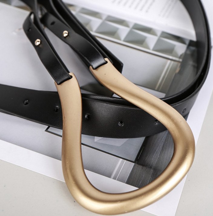 Double all-match autumn and winter fashion belt