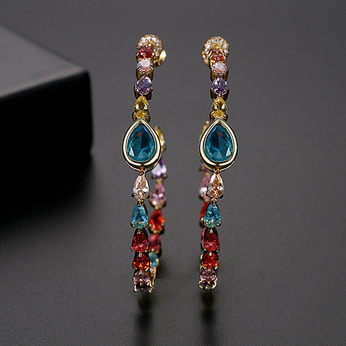 European style earrings banquet stud earrings for women