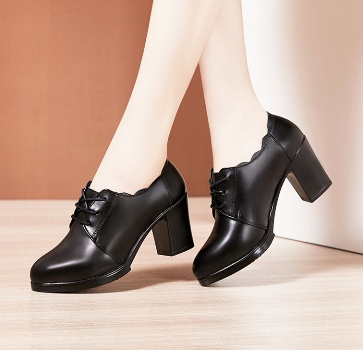 All-match frenum footware catwalk shoes for women