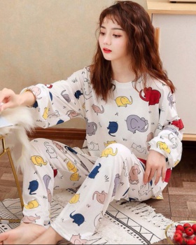Milk silk homewear cozy pajamas a set for women