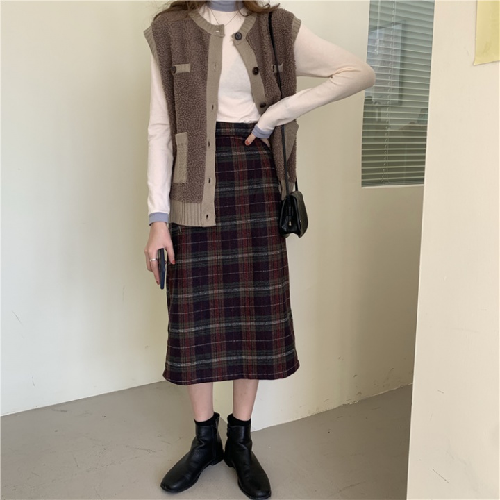 Ghost winter skirt maiden business suit 2pcs set