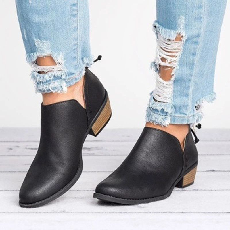 Thick large yard autumn and winter shoes for women