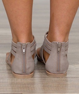 Cross bandage sandals large yard flip-flops for women
