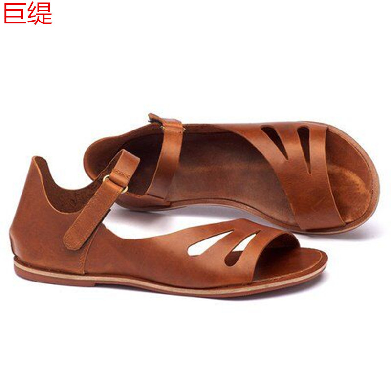 Rome flat large yard sandals for women