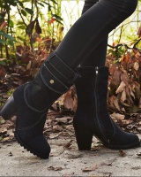 Large yard European style high-heeled women's boots