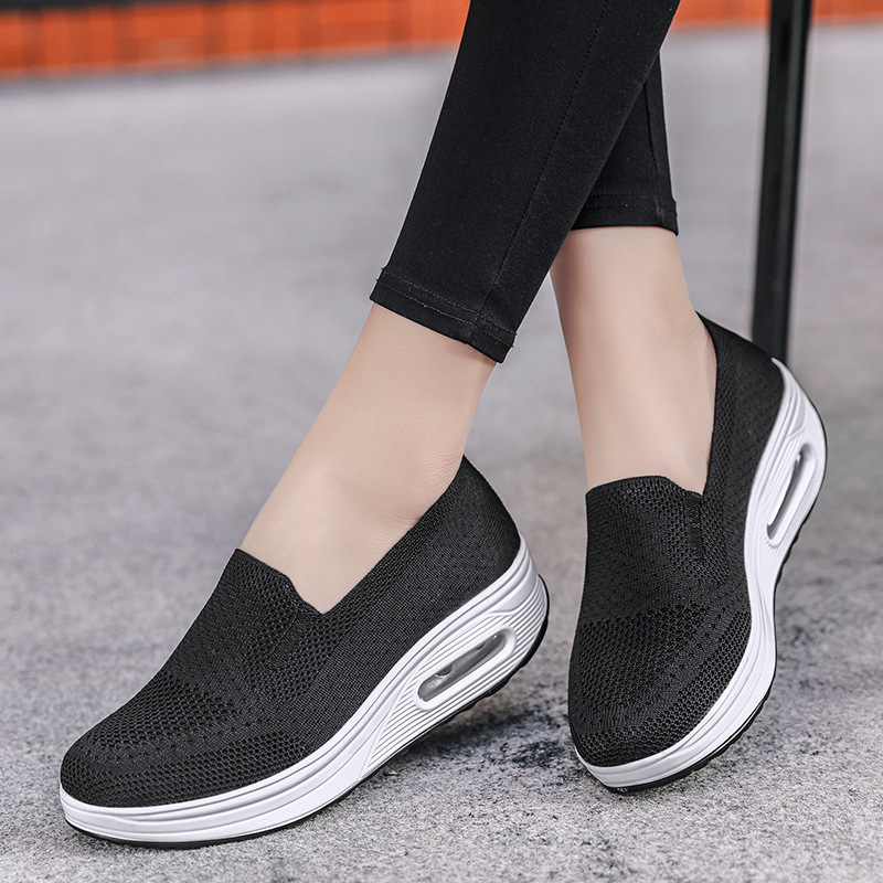 Heighten shake shoes lazy shoes for women